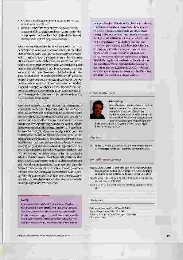 Vorschauseite 5: Schematherapie