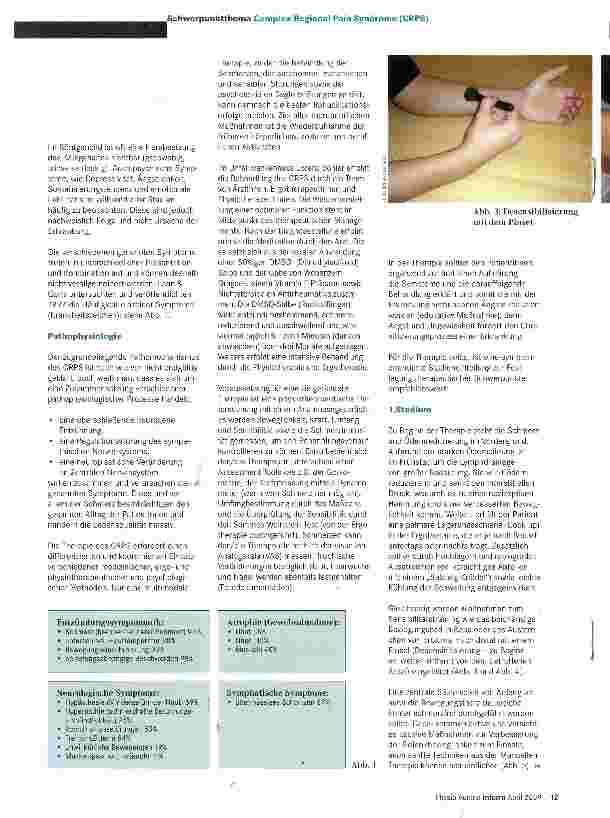 Vorschauseite 2: Therapeutisches Management ist das Um und Auf