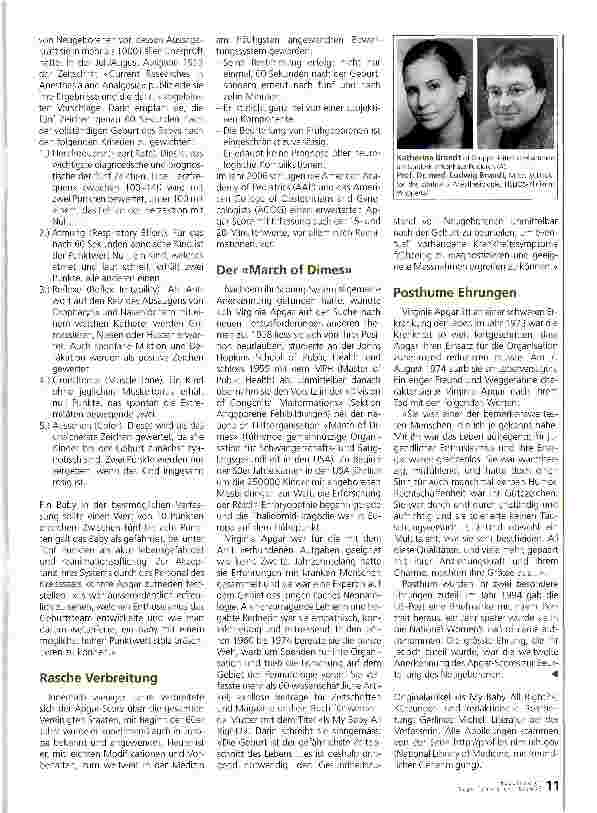 Vorschauseite 3: VIRGINIA APGAR