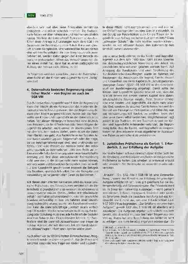 Vorschauseite 3: Datenschutz als qualitatives Element der Kinderund Jugendhilfe