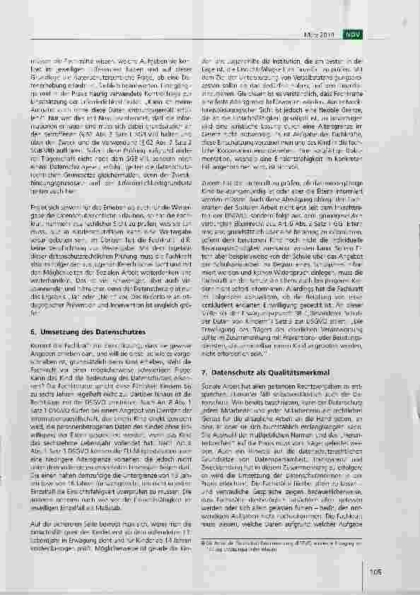 Vorschauseite 4: Datenschutz als qualitatives Element der Kinderund Jugendhilfe