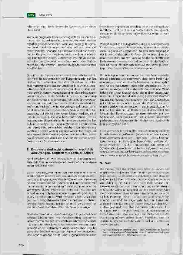 Vorschauseite 5: Datenschutz als qualitatives Element der Kinderund Jugendhilfe