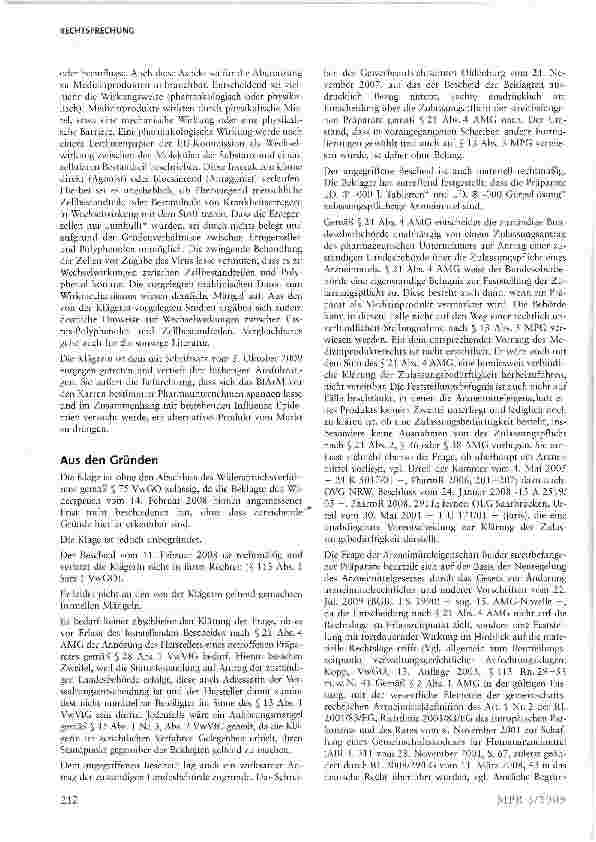 Vorschauseite 4: Zur Abgrenzung Medizinprodukt/Arzneimittel