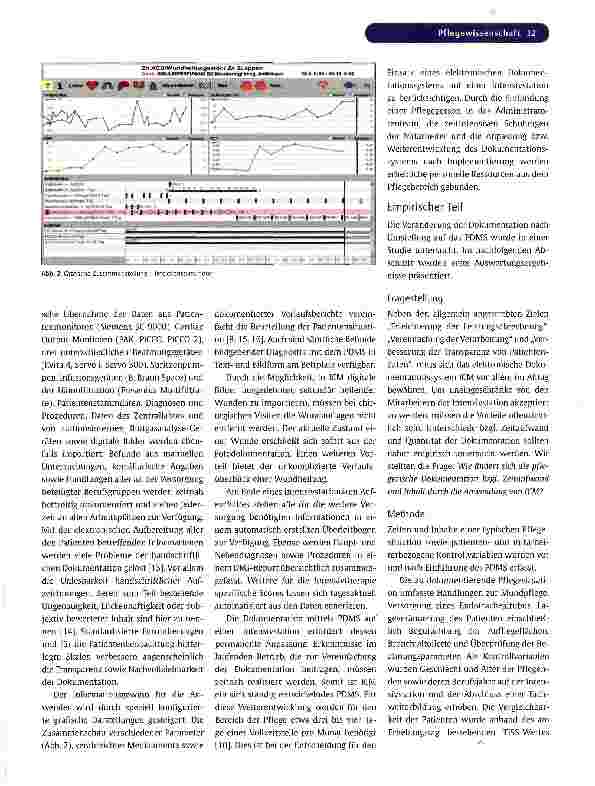 Vorschauseite 3: Einführung eines Patientendaten-Management Systems auf der Intensivstation