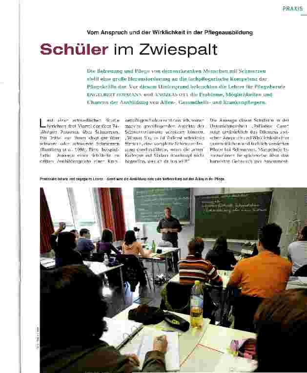 Vorschauseite 1: Schüler im Zwiespalt