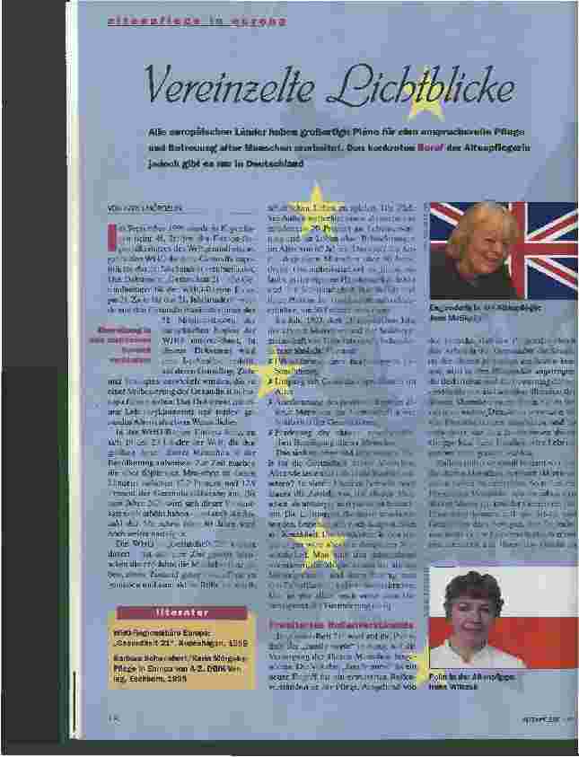 Vorschauseite 1: Vereinzelte Lichtblicke:Heute hier,Morgen dort Ausbildung auf Reisen