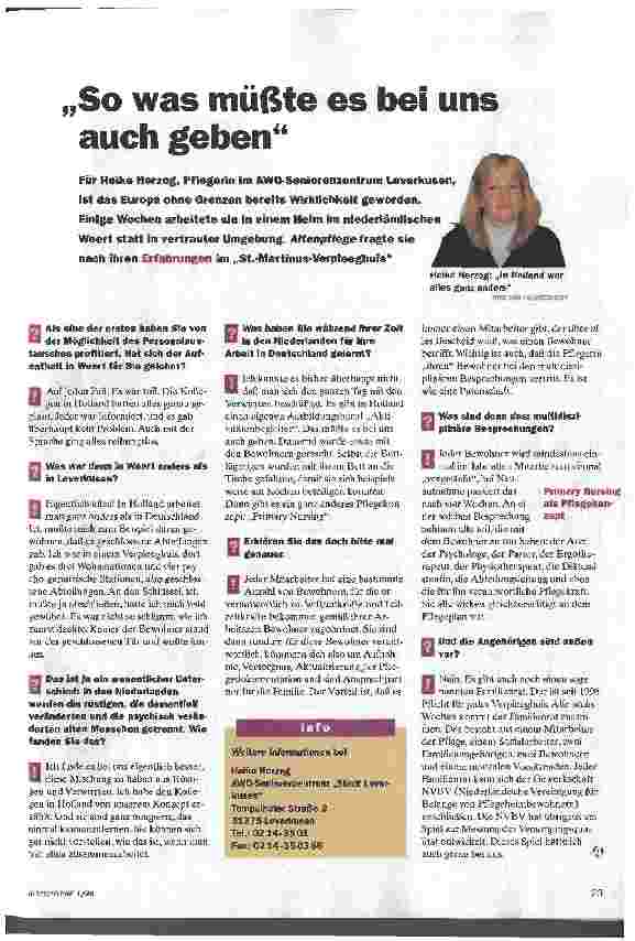 Vorschauseite 6: Vereinzelte Lichtblicke:Heute hier,Morgen dort Ausbildung auf Reisen