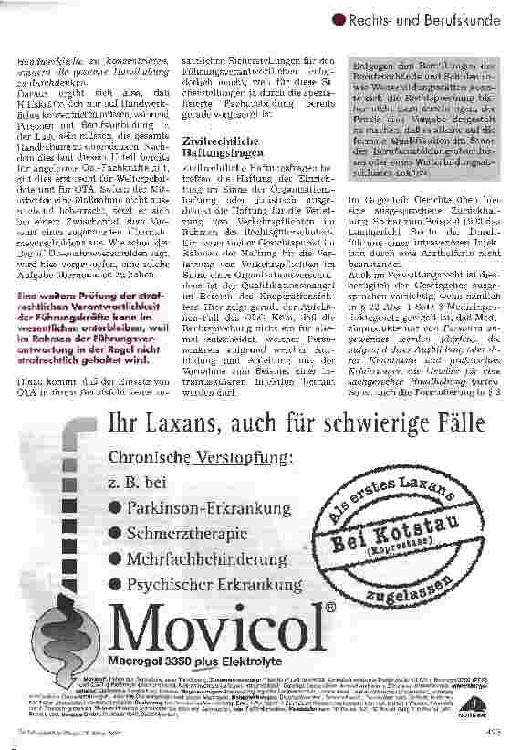 Vorschauseite 4: OTA-Ausbildung ist keine Schmalspuraubildung
