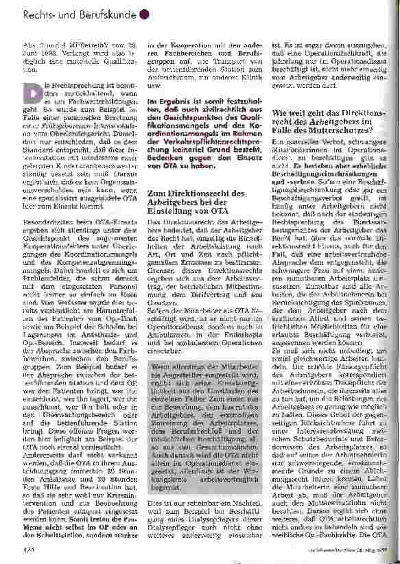 Vorschauseite 5: OTA-Ausbildung ist keine Schmalspuraubildung