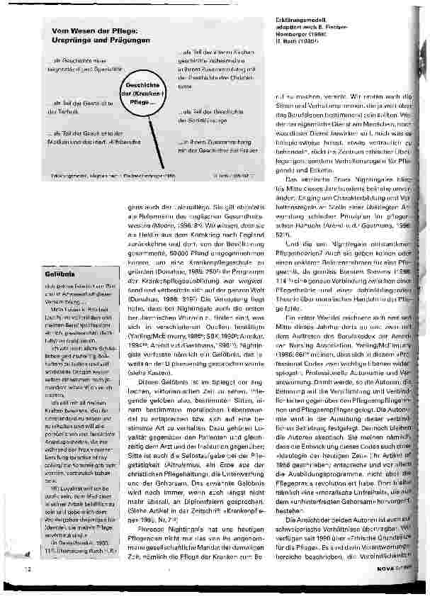 Vorschauseite 2: Pflegeethik im Wandel