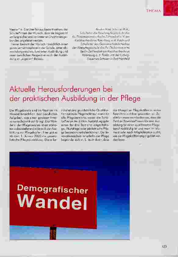 Vorschauseite 3: WAS BESCHÄFTIGT SCHÜLER*INNEN IN DER AUSBILDUNG?
