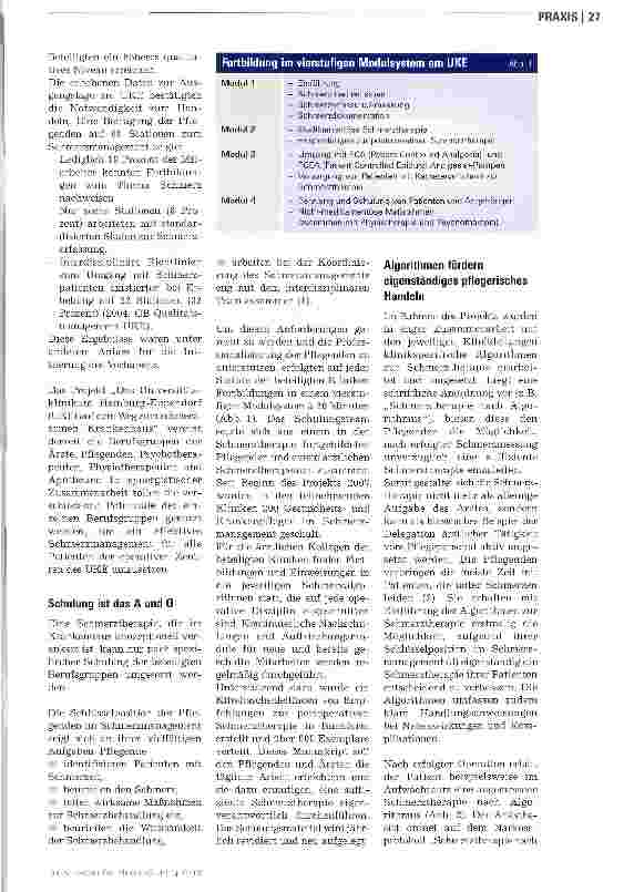 Vorschauseite 2: SchmerzmanagementWege zum schmerzarmen Krankenhaus