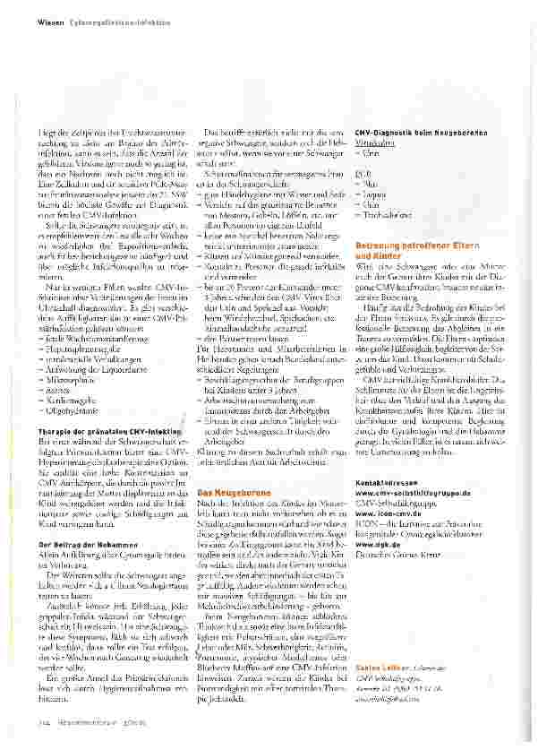 Vorschauseite 3: Erkrankung mit vielen Gesichtern