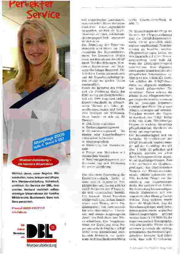 Vorschauseite 2: Expertenstandards im neuen Pflegeversicherungsrecht