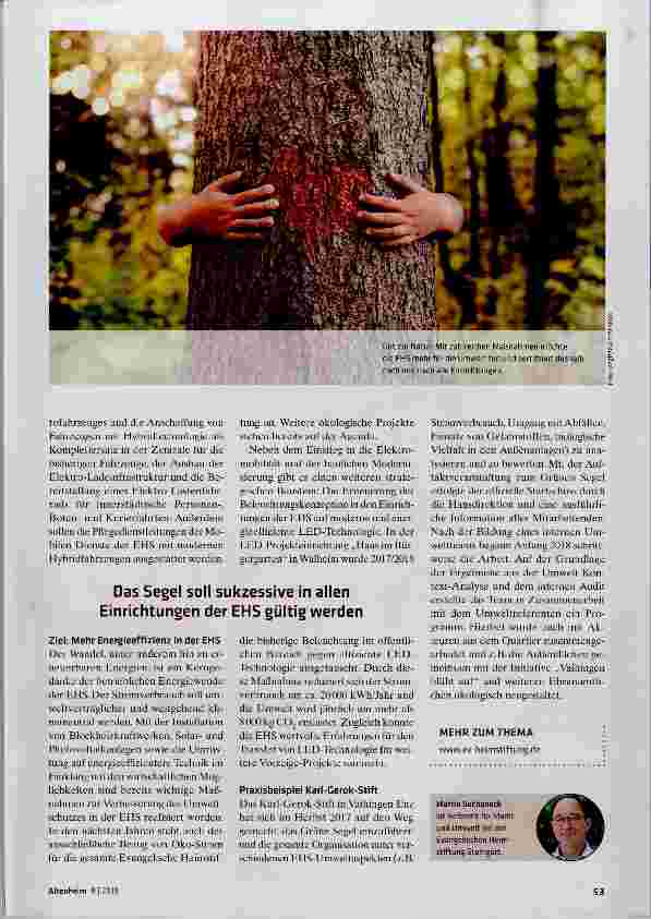 Vorschauseite 2: An die Natur gedacht