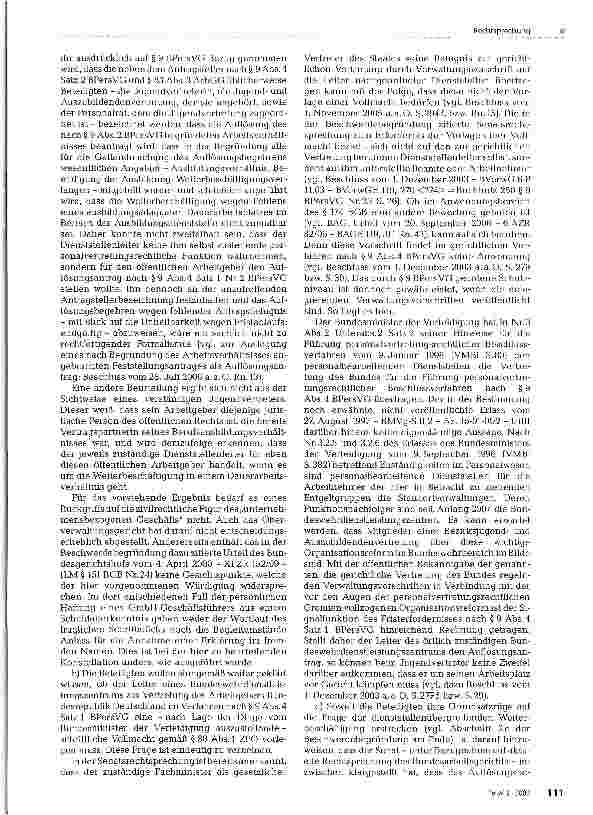 Vorschauseite 2: Antragsbefugnis gegen Weiterbeschäftigung einer Jugendvertreterin