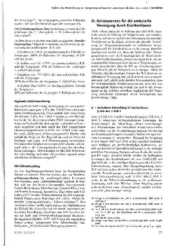 Vorschauseite 5: Die Neuordnung der Vergütung ambulanter Leistungen ab dem 01.01.2009 - Ein Glossar rund um den EURO-EBM