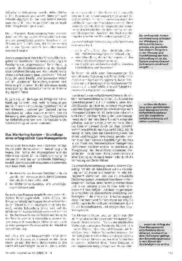 Vorschauseite 2: Das Mentoring-System - Qualitätssteigerung im Rehabilitationsprozess durch gestaltendes Case-Management