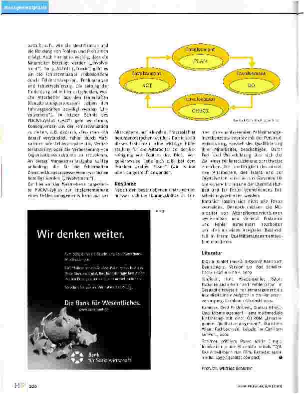 Vorschauseite 5: Implementierung eines Fehlermanagementkonzepts - Teil II