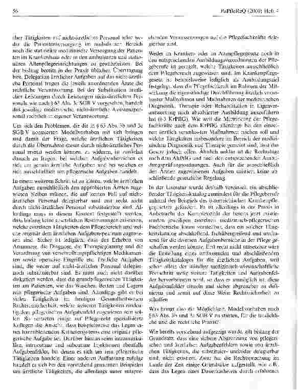 Vorschauseite 2: Delegation und Substitution ärztlicher Tätigkeiten unter Berücksichtigung des Pflege-Weiterentwicklungsgesetzes