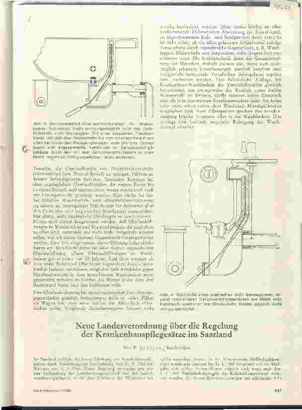 Vorschauseite 1: Neue Landesverordnung über die Regelung der Krankenhauspflegesätze im Saarland