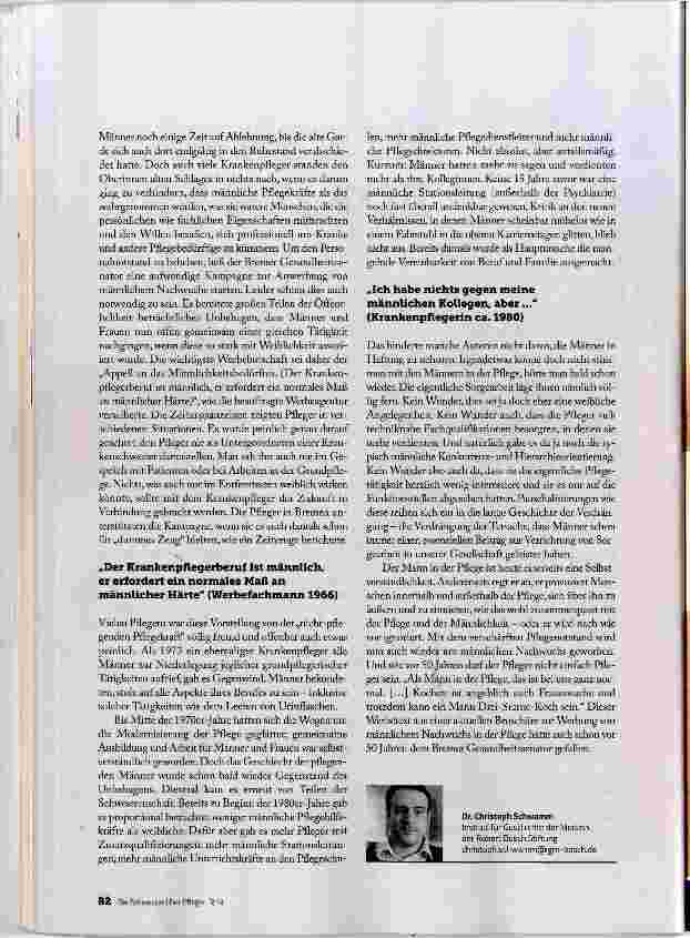 Vorschauseite 3: MANNER IN DER PFLEGE