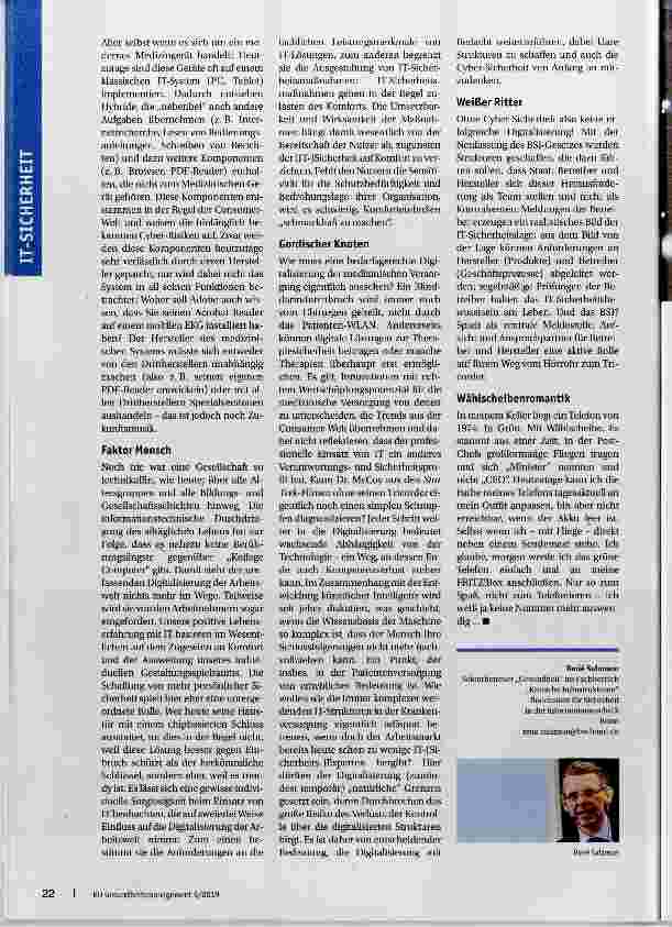 Vorschauseite 3: Weg vom Hörrohr zum Tricorder