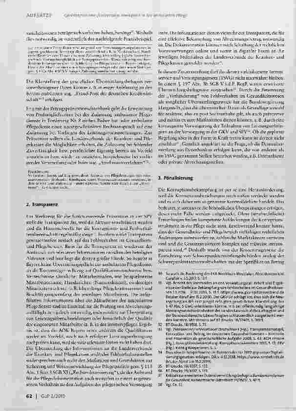 Vorschauseite 5: Korruption in der ambulanten Pflege - Hintergründe und mögliche Präventivmaßnahmen aus Kostenträgerperspektive