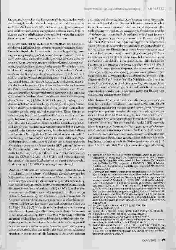 Vorschauseite 6: Kostenerstattung und fiktive Genehmigung