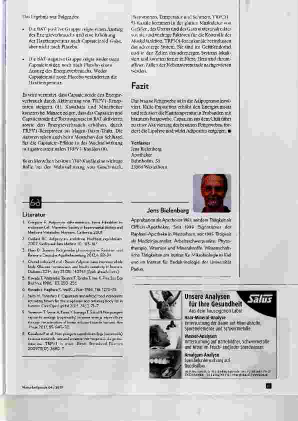 Vorschauseite 4: Natürliche Strategien gegen Adipositas