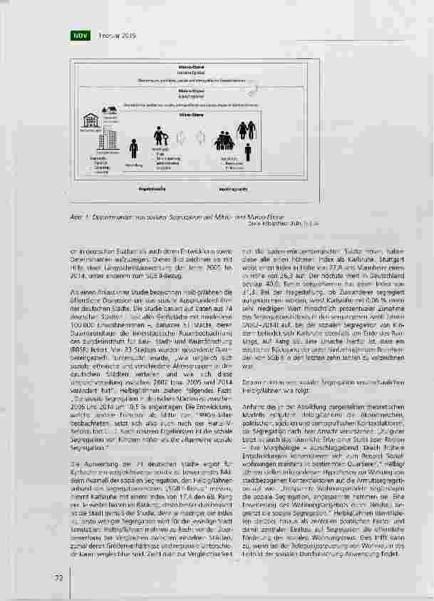 Vorschauseite 2: Zur Stabilisierung sozialer Architekturen. Eine Antwort auf die Frage „Wie brüchig ist die soziale Architektur unserer Städte?
