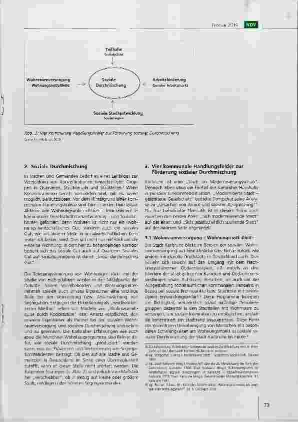 Vorschauseite 3: Zur Stabilisierung sozialer Architekturen. Eine Antwort auf die Frage „Wie brüchig ist die soziale Architektur unserer Städte?