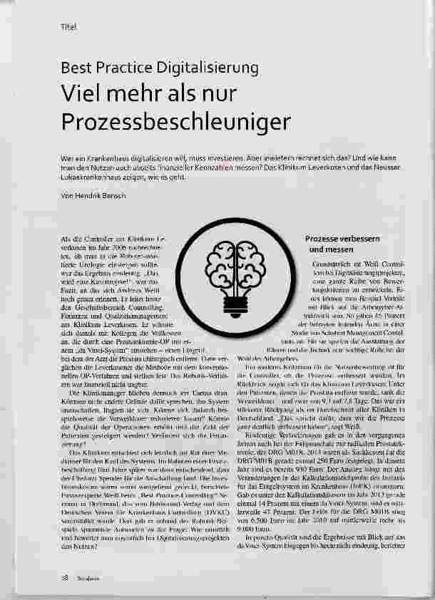 Vorschauseite 1: Viel mehr als nur Prozessbeschleuniger