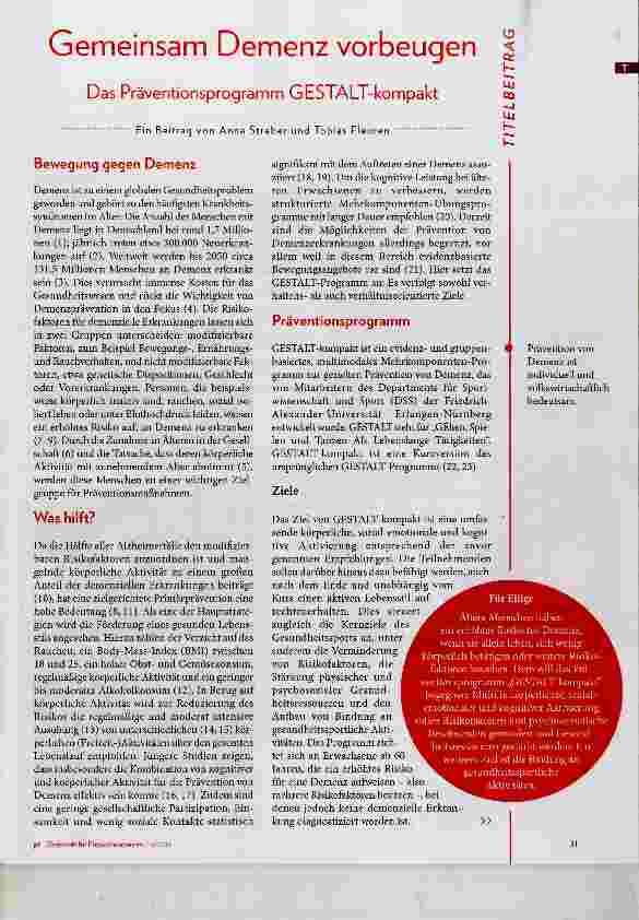 Vorschauseite 2: Gemeinsam Demenz verbeugen