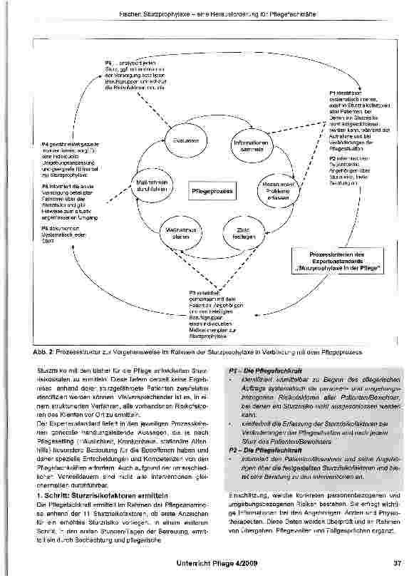Vorschauseite 2: Sturzprophylaxe - eine Herausforderung für Pflegefachkräfte