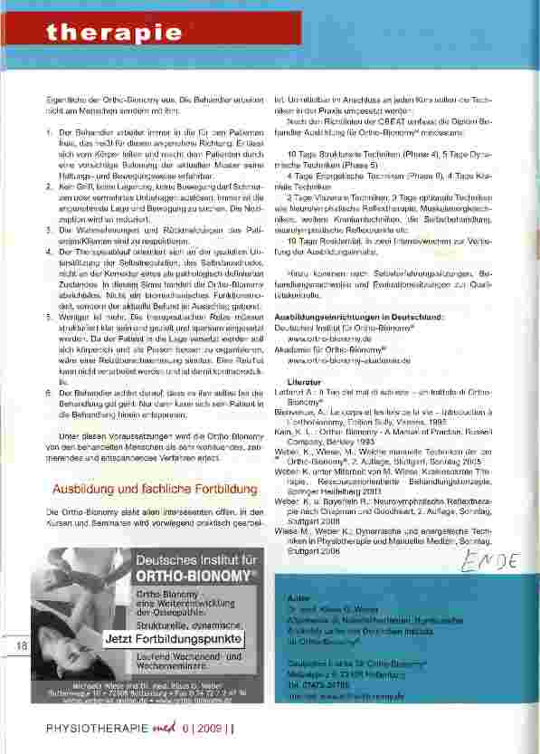 Vorschauseite 4: Ortho-Bionomy