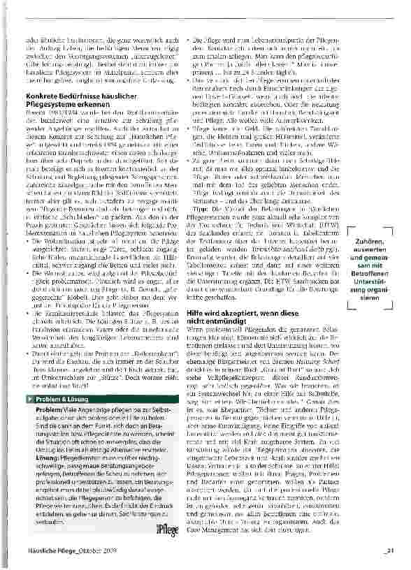 Vorschauseite 2: Großer Bedarf nach praxisnahen Angeboten