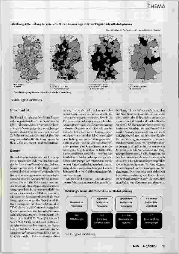 Vorschauseite 6: Reform der ambulanten Bedarfsplanung Auf dem Weg zum Morbiditätsbezug?