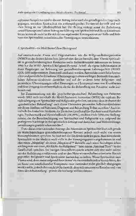 Vorschauseite 3: Spiritualität in der Medizin Mehr als ein Add-On? Anthropologische Grundlegung eines ethisch relevanten Existential