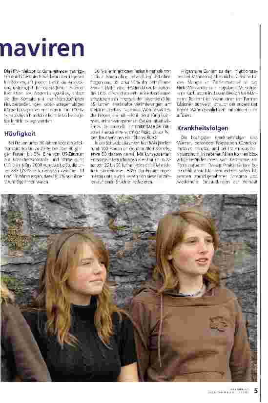 Vorschauseite 2: Humane Papillornaviren