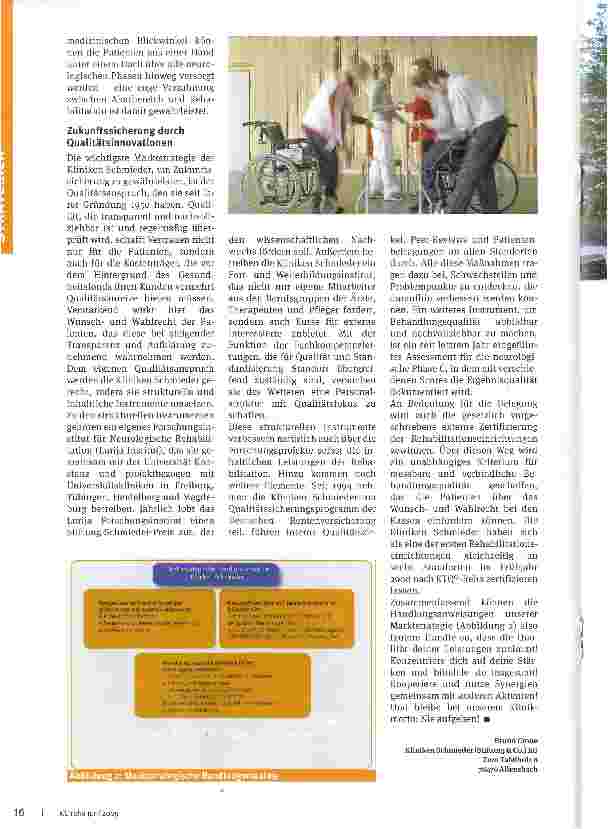 Vorschauseite 4: Marktstrategien im Reha-Sektor
