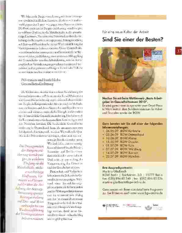 Vorschauseite 2: Im Mittelpunkt: der Patient