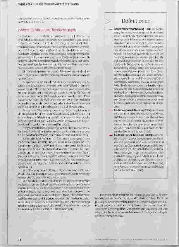 Vorschauseite 3: Zwischen Tradition und Evidenz