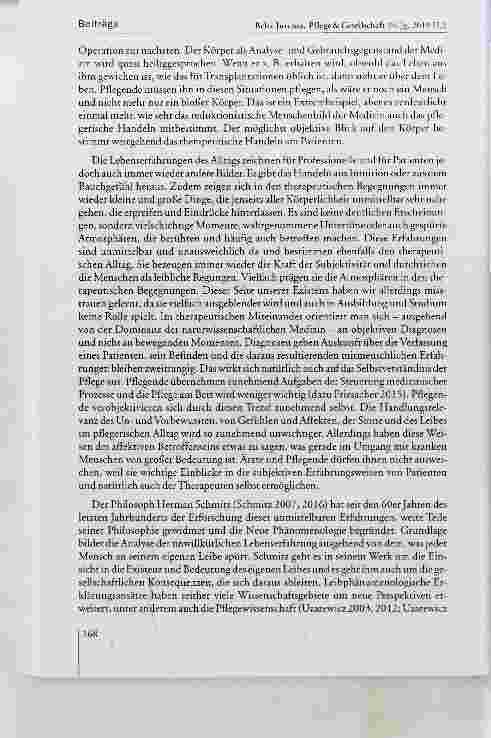 Vorschauseite 2: Leiblichkeit als Herausforderung fur die Pflegebildung