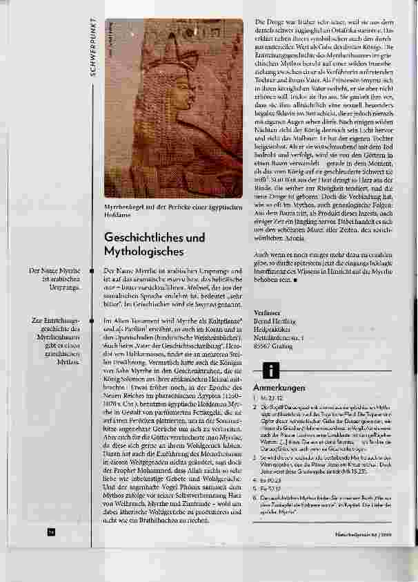Vorschauseite 3: Myrrhe - die Gabe des dritten Königs