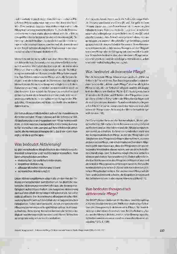 Vorschauseite 2: Aktivierende Pflege für Menschen mit Demenz