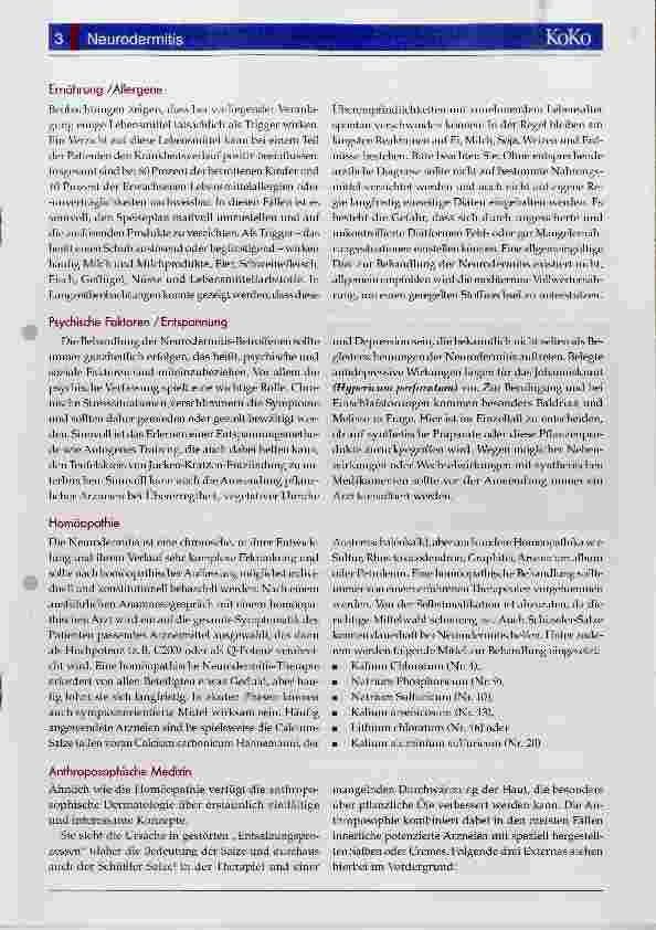 Vorschauseite 3: Neurodermitis