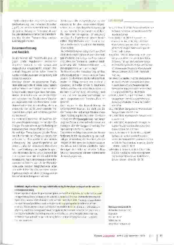 Vorschauseite 6: Myofunktionelle Therapie