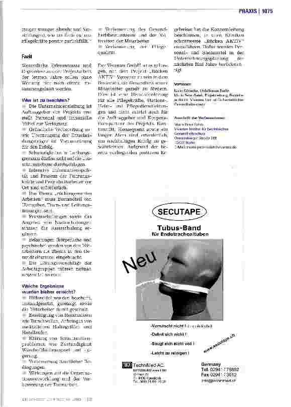 Vorschauseite 4: Betriebliches Gesundheitsmanagement für einen starken Rücken