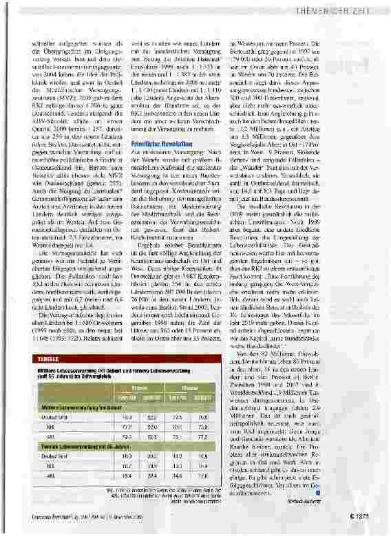 Vorschauseite 2: „Annäherung auf günstigerem Niveau